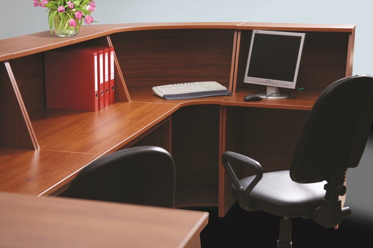 Стойка-ресепшн для офиса Эдем-1 - вид 3